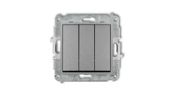 MINI Łącznik potrójny srebrny metalik 7MWP-7