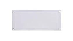 Osłona metalowa z plastikowym wypełnieniem 720x300mm BPZ-FPP-800/300-BL 108294