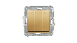 MINI Łącznik potrójny złoty 29MWP-7