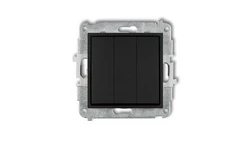 MINI Łącznik potrójny czarny mat 12MWP-7