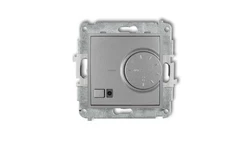 MINI Regulator temperatury elektroniczny z czujnikiem powietrznym srebrny metalik 7MRT-2