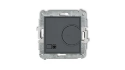 MINI Regulator temperatury elektroniczny z czujnikiem podpodłogowym grafitowy mat 28MRT-1