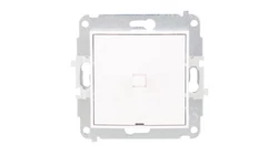 MINI Łącznik pojedynczy w stylu amerykańskim biały MWPUS-1