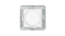 MINI Ściemniacz elektroniczny przyciskowo-obrotowy biały MRO-1