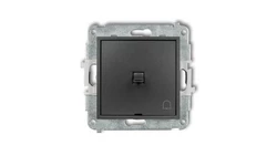MINI Przycisk /dzwonek/ w stylu amerykańskim grafitowy 11MWPUS-4