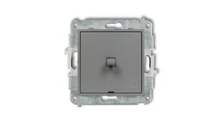 MINI Przycisk /dzwonek/ w stylu amerykańskim szary mat 27MWPUS-4