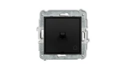 MINI Przycisk /dzwonek/ w stylu amerykańskim czarny mat 12MWPUS-4