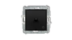 MINI Przycisk /światło/ w stylu amerykańskim czarny mat 12MWPUS-5