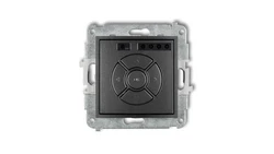MINI Elektroniczney sterownik roletowy (sterowanie lokalne) grafitowy 11MSR-1