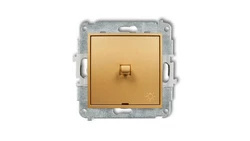 MINI Przycisk /światło/ w stylu amerykańskim złoty 29MWPUS-5