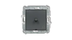 MINI Przycisk /dzwonek/ w stylu amerykańskim grafitowy mat 28MWPUS-4