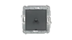 MINI Przycisk jednobiegunowy w stylu amerykańskim grafitowy mat 28MWPUS-4.1