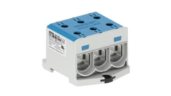 Złączka OTL150-3 kolor niebieski 3xAl/Cu 25-150mm 1000V AC / 1500V DC Zacisk uniwersalny MAA3150B10