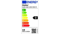 Żarówka LED E27 XLED A60 10W-WW-M 1520lm 2700K barwa ciepła 29615