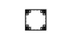 MINI Ramka pośrednia czarny mat 12MRP-1