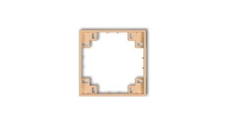 MINI Ramka pośrednia brzoskwiniowa 45MRP-1