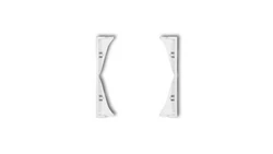 MINI Ramka pośrednia do gniazd podwójnych biała MRP-2