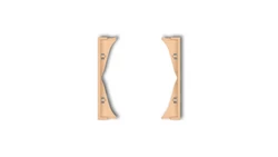 MINI Ramka pośrednia do gniazd podwójnych brzoskwiniowa 45MRP-2