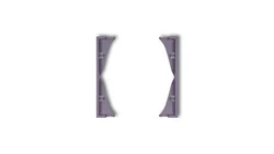 MINI Ramka pośrednia do gniazd podwójnych wrzosowa 50MRP-2