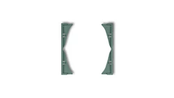 MINI Ramka pośrednia do gniazd podwójnych szmaragdowa 51MRP-2