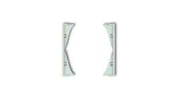 MINI Ramka pośrednia do gniazd podwójnych miętowa 46MRP-2