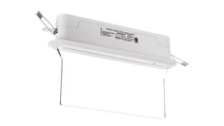 Oprawa awaryjna ARROW P IP40 1W 1h dwuzadaniowa dwustronna z auto testem biała ARP/1W/B/1/SA/AT/WH