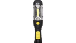 Lampa warsztatowa akumulatorowa LED COB 3W 2,6Ah Li-Ion /+ powerbank, hak, magnes/ LW-1PBR