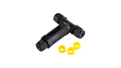 Mufa kablowa rozgałęźna skręcana typu T 5x2,5 długa IP68 MKT-5B-D