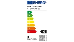 Żarówka LED E14 C30 3W 200lm 3000K AC220-240V 160st. G-Tech GT-SMGC30B-30