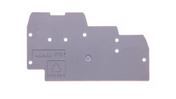 Ścianka końcowa do złączek 3-pietrowych szara 270-319