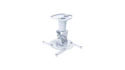 Uchwyt do Projektora Sufitowy 22cm 10kg Biały Regulowany