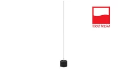 Maszt odgromowy na pojedyńczej podstawie AL aluminiowy 3m 43.3 AL 2p cz 43023009