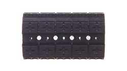 Blok zasilający 5P 4-przewodowy 4mm2 czarny 862-515 /200szt./