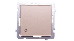 SONATA Przycisk /światło/ szampański złoty ŁP-5R/m/39