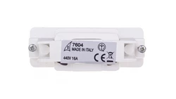 Łącznik liniowy do szynoprzewodu 3P+N owalny biały IV7604-10-W31