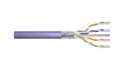 Kabel teleinformatyczny F/UTP kat.6 4x2xAWG23 LSOH drut fioletowy Dca DK-1624-VH-305 /305m/
