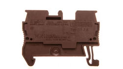 Złączka szynowa 2-przewodowa 0,08-4mm2 brązowa ST 2,5 BN 3035360 /50szt./