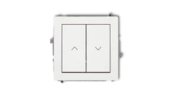 Mechanizm łącznika zwiernego żaluzjowego z podtrzymaniem DWP-88