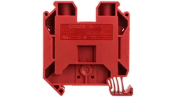 Złączka szynowa 2-przewodowa 35mm2 czerwona UT 35 RD 3044227 /50szt./
