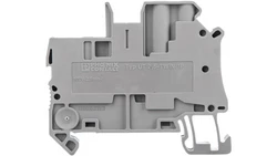 Złączka szynowa 3-przewodowa 2,5mm2 śrubowa/wtykowa szara UT 2,5-TWIN/1P 3060490 /50szt./