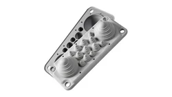 Przepust wielootworowy MBA3F14L11 szary z kompletem pinów