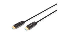 Kabel połączeniowy hybrydowy AOC HDMI 2.1 Ultra High Speed 8K 60Hz UHD HDMI A-HDMI A M-M czarny 15m AK-330126-150-S