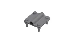 Złącze uniwersalne 2-elem. 80x80 bednarka-pręt16 stal ocynkowana ogniowo 215.3 OG 21500302