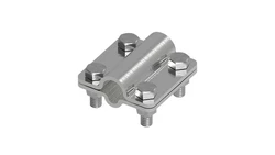 Złącze uniwersalne 2-elem. 60x60 drut8-pręt16 stal nierdzewna 214.6 NI 21400605