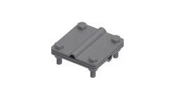 Złącze uniwersalne 3-elem. 80x80 drut8-drut8 stal ocynkowana ogniowo 215.4.1 OG 21501402