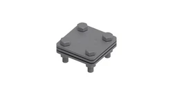 Złącze uniwersalne 3-elem. 60x60 bednarka-bednarka stal ocynkowana ogniowo 214.1.1 OG 21401102