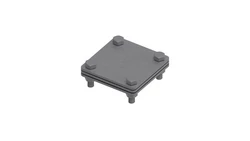 Złącze uniwersalne 3-elem. 80x80 bednarka-bednarka stal ocynkowana ogniowo 215.1.1 OG 21501102