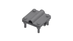 Złącze uniwersalne 3-elem. 80x80 pręt16-pręt16 stal ocynkowana ogniowo 215.5.1 OG 21501502