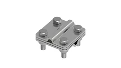 Złącze uniwersalne 3-elem. 60x60 drut8-drut8 stal nierdzewna 214.4.1 NI 21401405