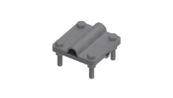 Złącze uniwersalne 3-elem. 80x80 drut8-pręt16 stal ocynkowana ogniowo 215.6.1 OG 21501602